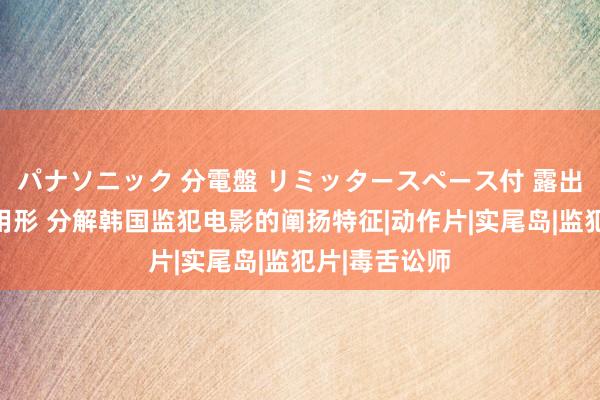 パナソニック 分電盤 リミッタースペース付 露出・半埋込両用形 分解韩国监犯电影的阐扬特征|动作片|实尾岛|监犯片|毒舌讼师