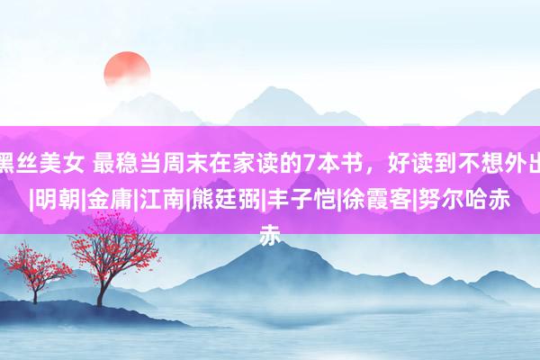 黑丝美女 最稳当周末在家读的7本书，好读到不想外出|明朝|金庸|江南|熊廷弼|丰子恺|徐霞客|努尔哈赤